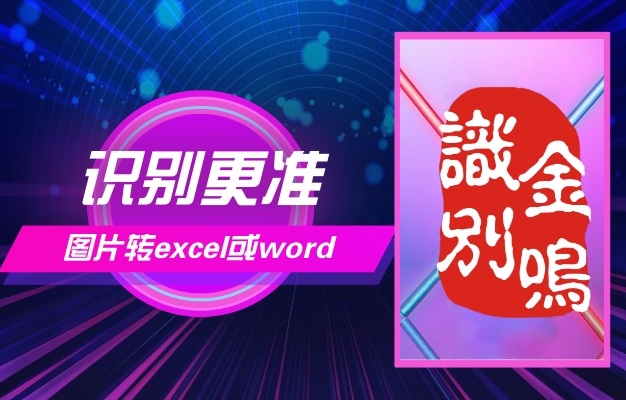 金鸣表格文字识别系统图片